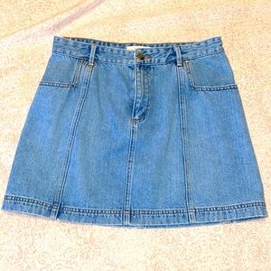 Denim skirt